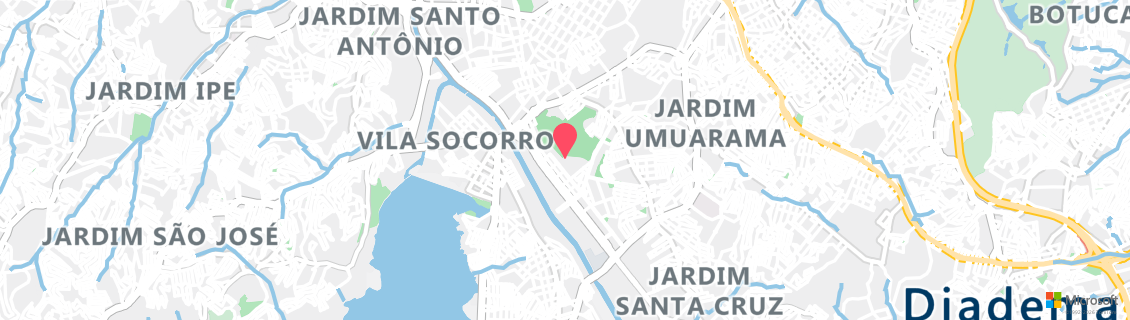 Map of the dive shop Scafo Mergulho