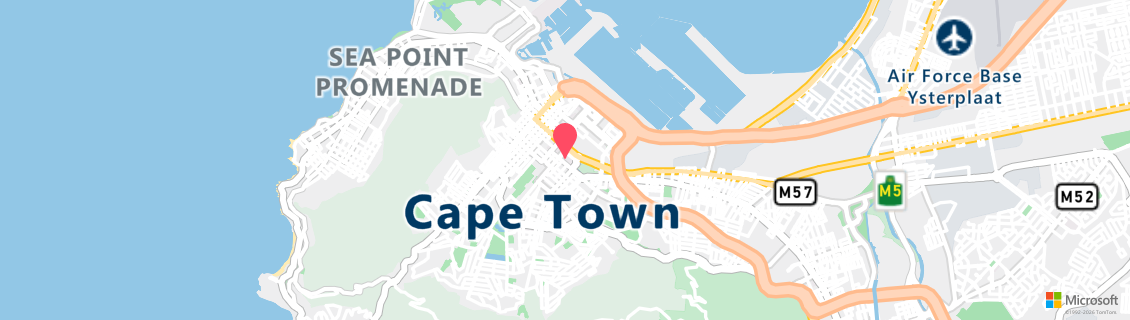 Map of the dive shop Iain's Scuba School