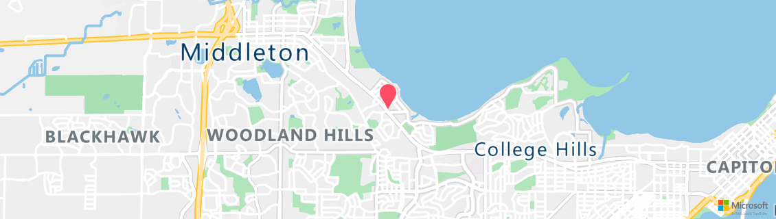 Map of the dive shop Diversions Scuba