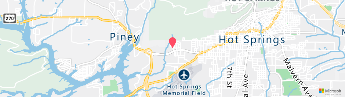 Map of the dive shop Scuba and Archery Center Inc