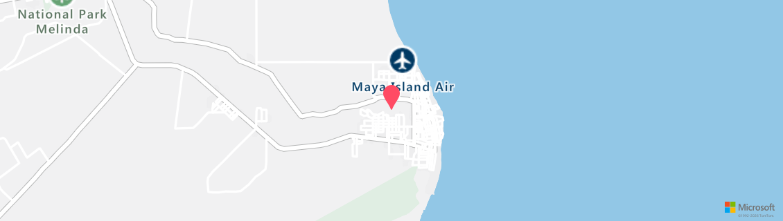 Umgebungskarte des Tauchshops Isla Marisol Resort