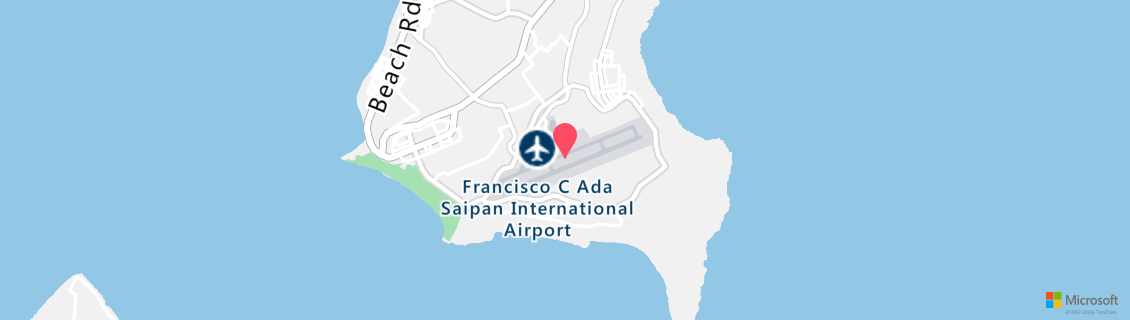 Map of the dive shop Super Fish Diving