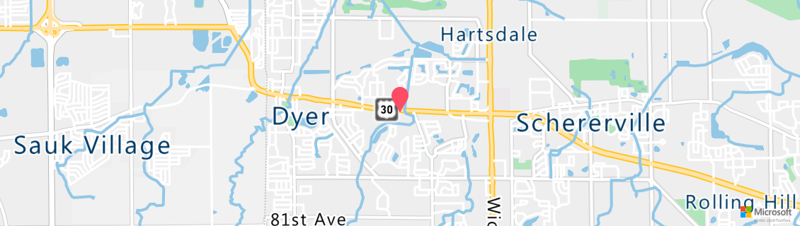 Map of the dive shop Gooses Scuba Shack