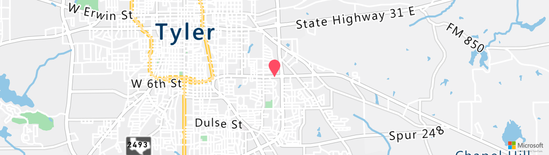 Map of the dive shop Scuba Steve's Aquatic Adventures