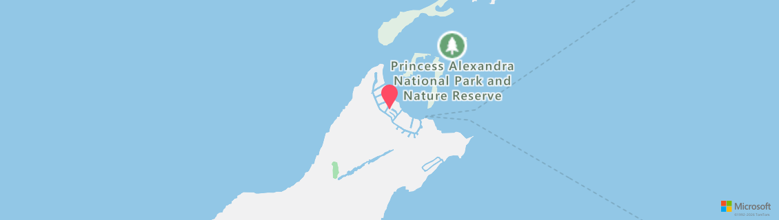 Map of the dive shop Big Blue Unlimited