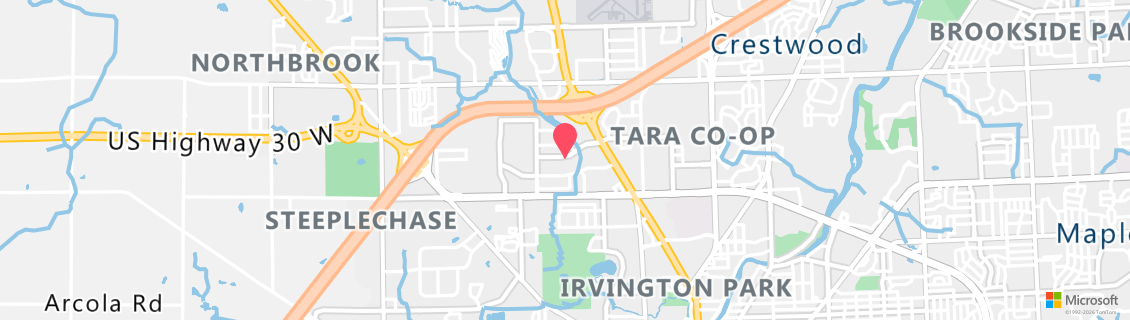 Map of the dive shop Deep Blue Divers