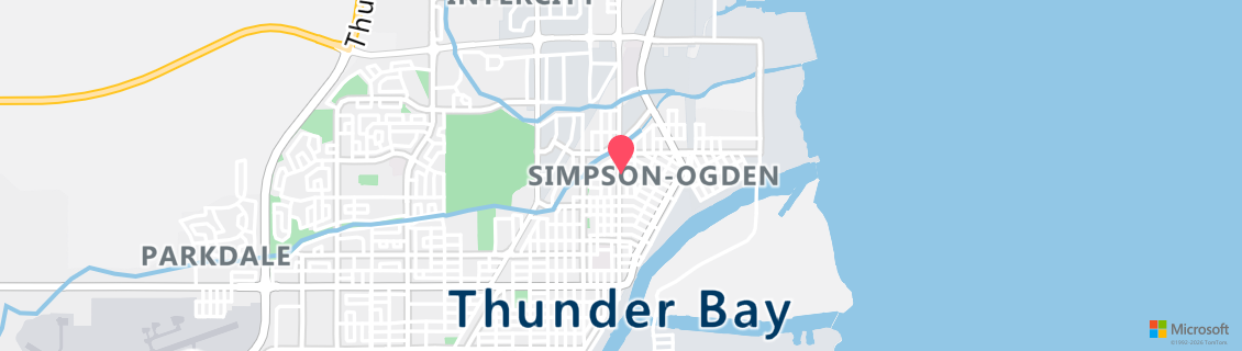 Map of the dive shop Thunder Country Diving