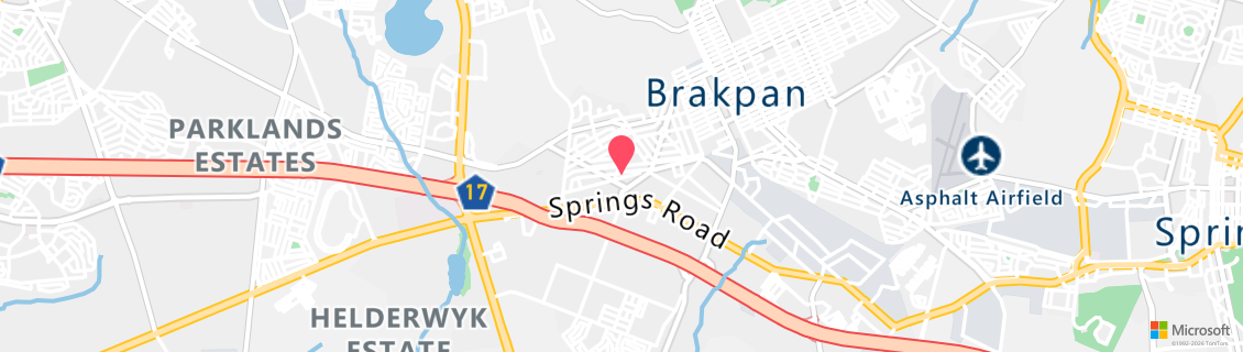 Map of the dive shop Bubbles Swim School