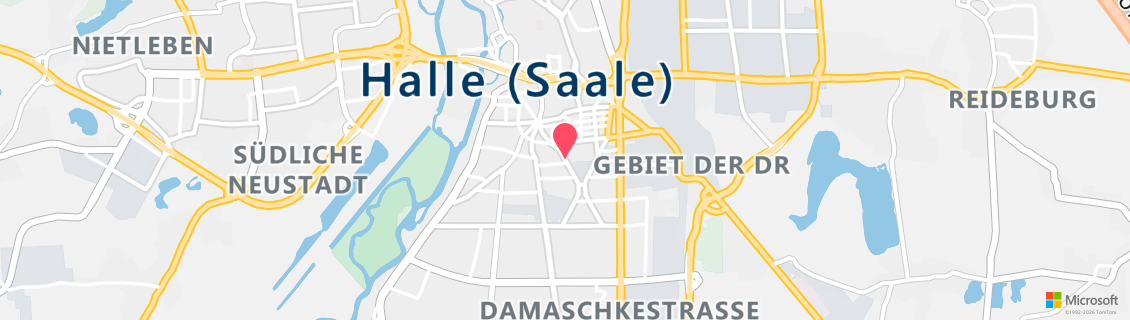 Umgebungskarte des Tauchshops SCUBA DOO TTS-Tauch Technik Service Halle