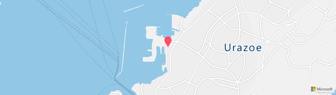 Map of the dive shop D'S-PULSE OKINAWA