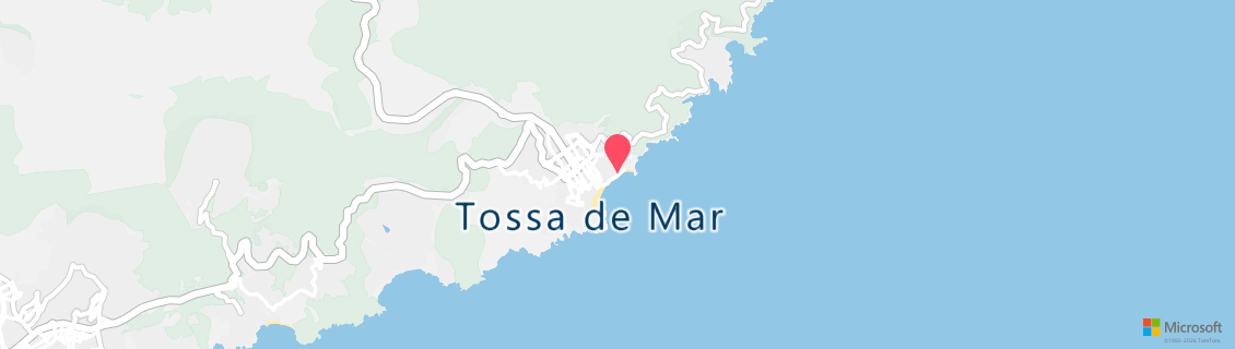 Map of the dive shop Andrea's Diving / Erika Lopez S.L.