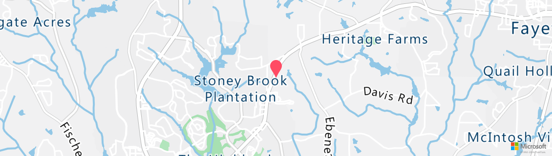 Map of the dive shop Peachtree Dive Center