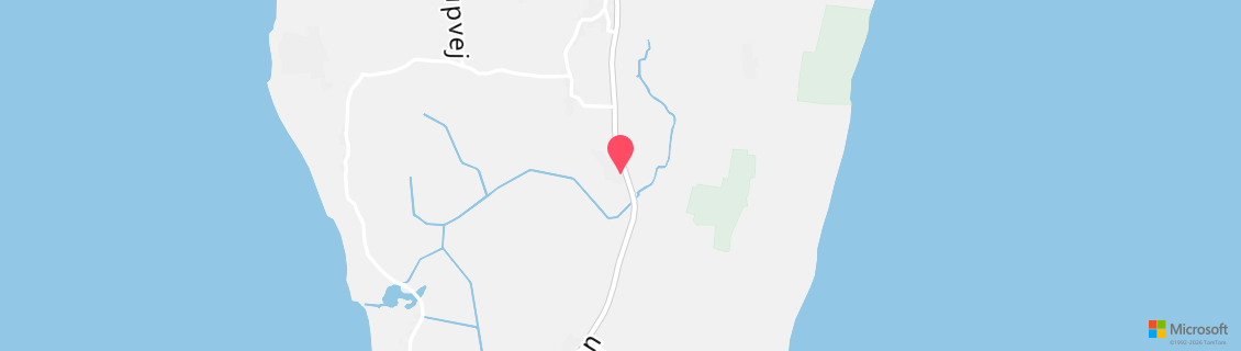 Map of the dive shop Magleby Efterskole