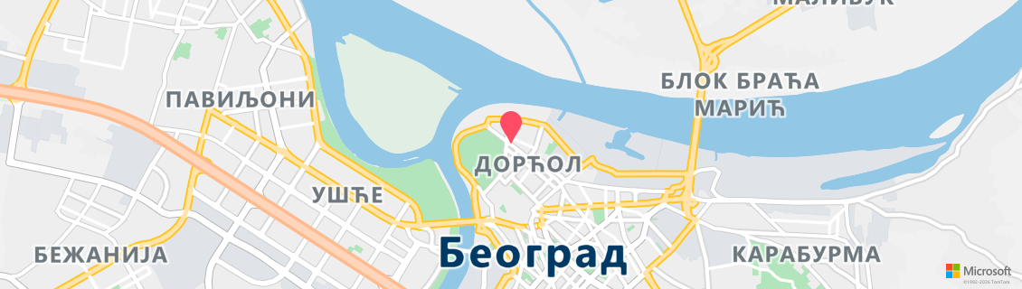 Umgebungskarte des Tauchshops Klub MORNAR