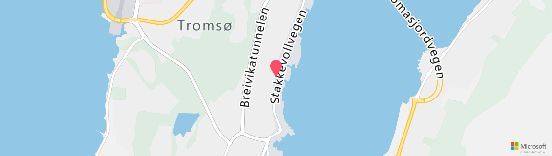 Map of the dive shop Dykkersentret AS