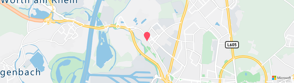 Map of the dive shop Tauchtechnik Karlsruhe