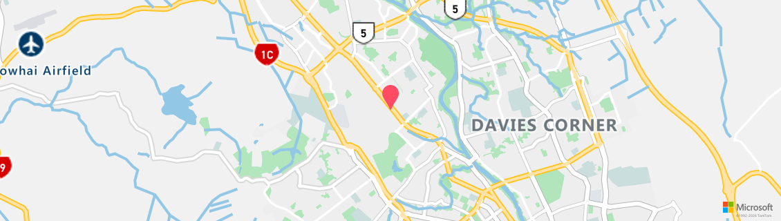 Map of the dive shop GET WET LTD