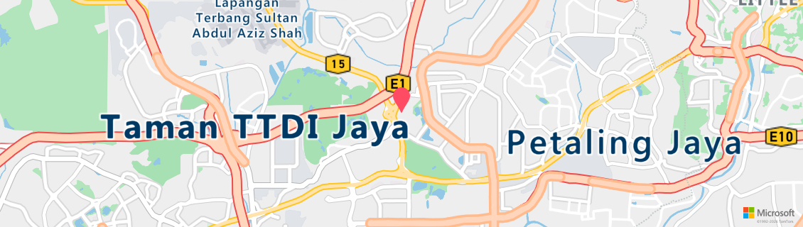 Umgebungskarte des Tauchshops Kembara Station