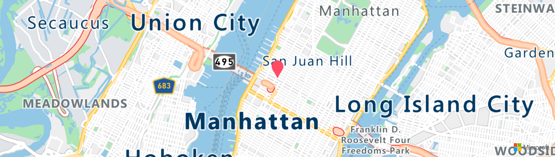 Map of the dive shop Pan Aqua Diving, Inc.