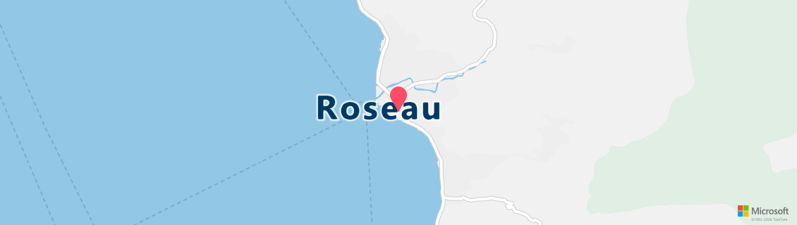 Map of the dive shop Dive Dominica, Ltd.