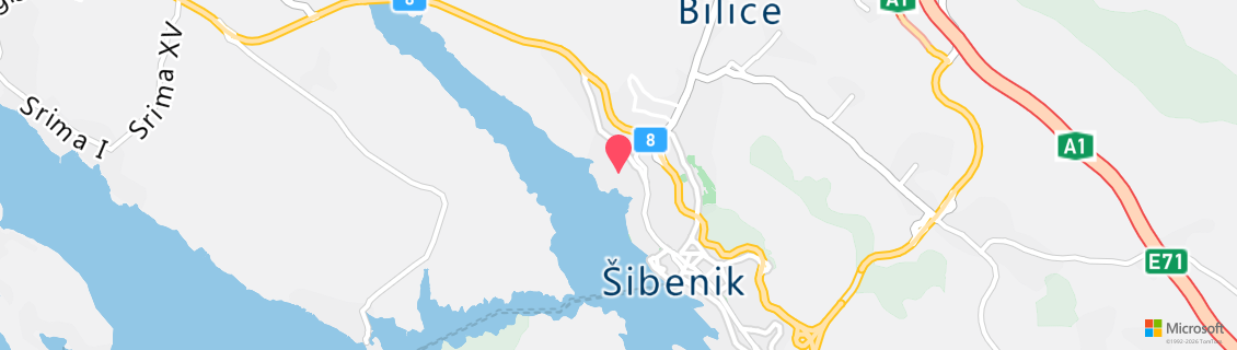 Umgebungskarte des Tauchshops Diving center Neptun