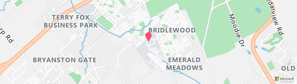 Map of the dive shop Kanata Diving Supply