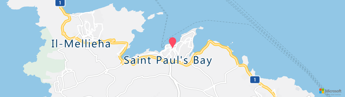 Map of the dive shop Corsair Diving Ltd