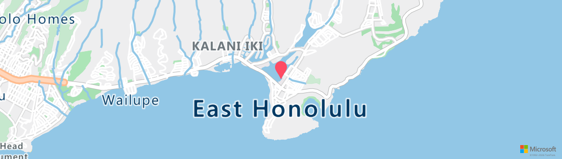 Umgebungskarte des Tauchshops Reef Pirates Hawaii