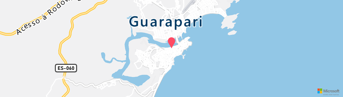 Map of the dive shop Atlantes Dive Center - Guarapari