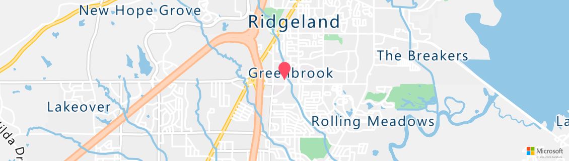 Umgebungskarte des Tauchshops Deep South Scuba