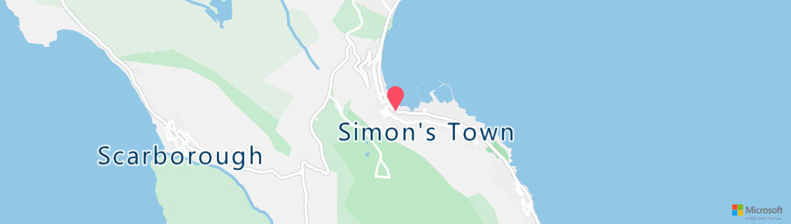 Map of the dive shop Shark Explorers