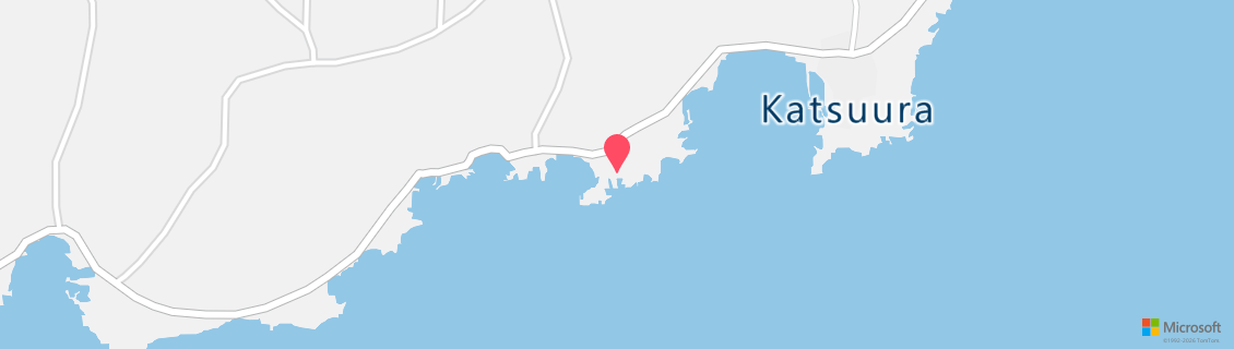 Map of the dive shop Katsuura Diving Service