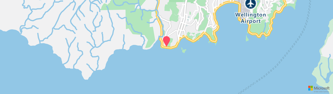 Map of the dive shop Dive Wellington