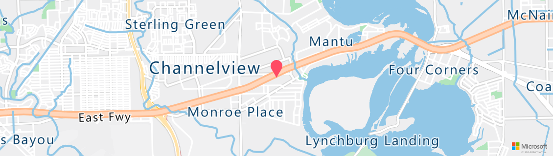 Map of the dive shop B & W Dive Co.