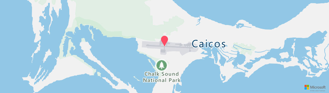 Map of the dive shop Beaches Turks & Caicos