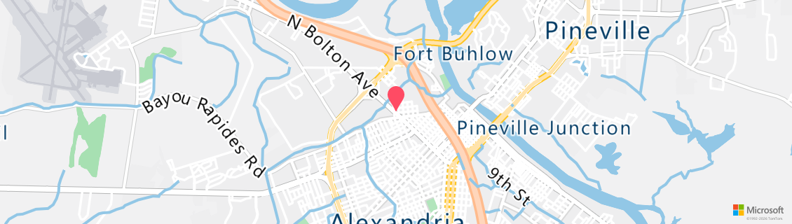 Map of the dive shop The Water Habitat of Alexandria Inc.