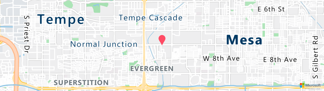 Map of the dive shop El Mar Diving Center