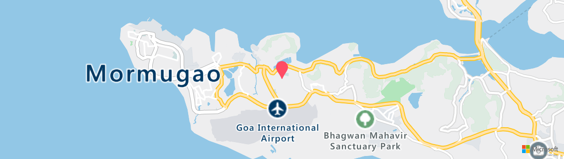 Map of the dive shop Goa Diving Private (Limited)