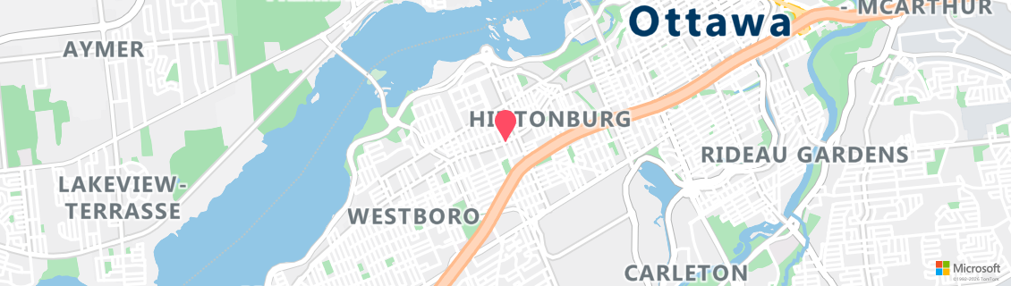 Map of the dive shop Sharky's Scuba Supply