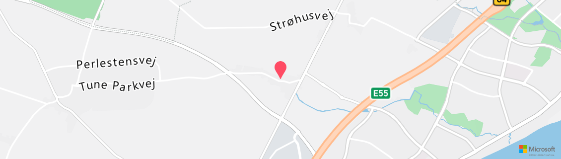 Map of the dive shop Oxygene Sjælland