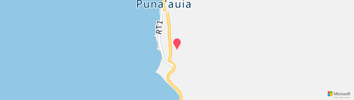 Map of the dive shop FLUID Tahiti - Diving Center