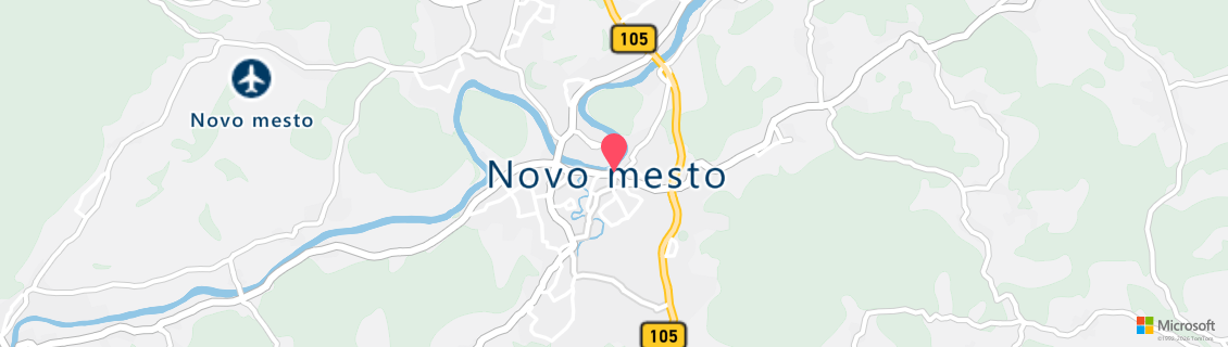 Map of the dive shop Geko Sub, Kranj