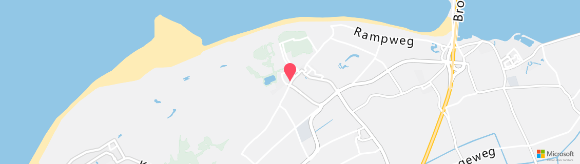 Map of the dive shop De Witte Boulevard