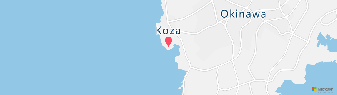 Map of the dive shop MARINE HOUSE SEASIR NAHA