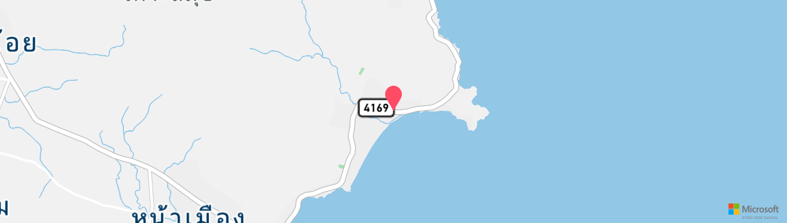 Map of the dive shop Samui Easy Divers