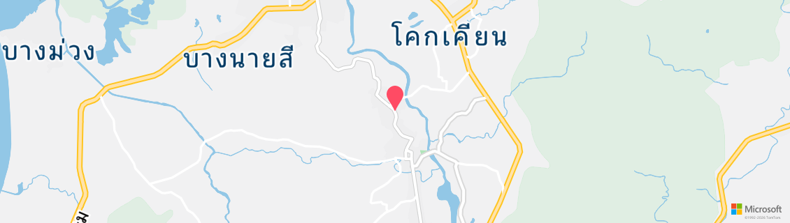 Map of the dive shop Kon-Tiki Khao Lak