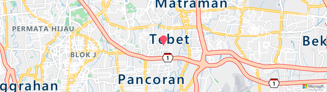 Map of the dive shop Ody Dive Center