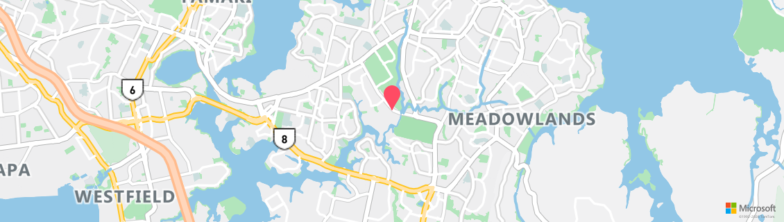 Map of the dive shop Cascades Dive