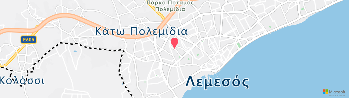 Map of the dive shop Gladius Academy