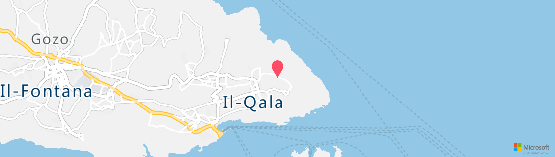 Map of the dive shop Blue Waters Dive Cove